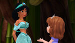 Meeting Princess Jasmine