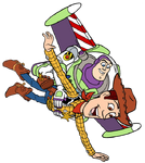 Buzz-woody-flying