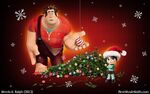 Ralph and Vanellope-ChristmasTree