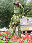 Woody Topiary at Epcot