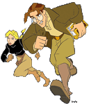 Running with Milo Thatch