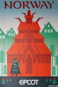 Norway Pavilion attraction poster