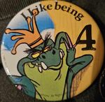 A badge of King Crock.