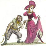 Concept Art of the Redhead by Marc Davis