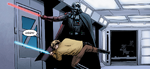 Vader bests luke