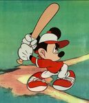 Mickey's design from the 1940's.