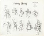 Model sheet by Marc Davis from July 23, 1955 (1).