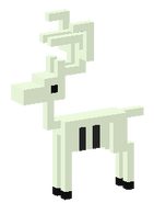 A Skeletal Reindeer in Disney Crossy Road