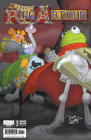 Muppet King Arthur4 issues December 2009-March 2010