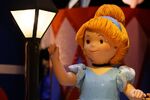 Close-up look of Cinderella in the Tokyo Disneyland version of It's a Small World