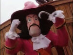 Captain Hook in Beach Party at Walt Disney World.