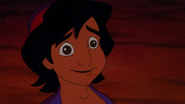 Aladdin as a child.