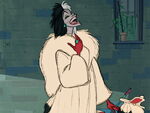 Cruella laughing