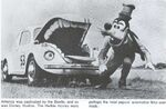 A Herbie with teeth chasing Goofy