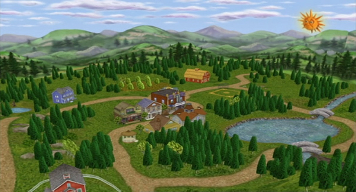 Woodland valley