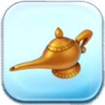 Lamp token in Disney Magic Kingdoms