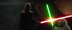 Dooku vs yoda