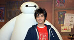 Hiro and Baymax in Disney's Hollywood Studios