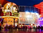 Front entrance to Buffalo Bill's Wild West Show