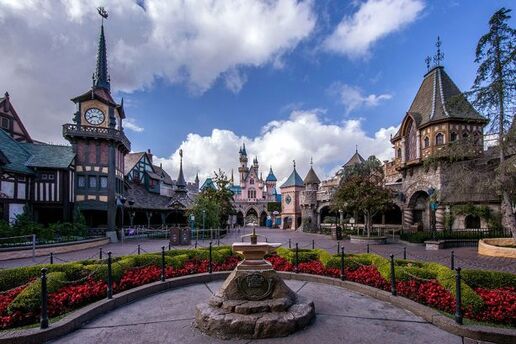 Fantasyland of Disneyland