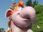 Abu in Happiness is Here Parade in Tokyo Disneyland