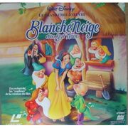 Blanche neige laserdisc