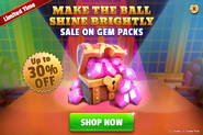 30% Gem Sale (Be Our Guest Event)