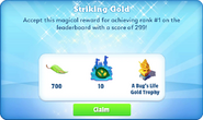 Striking Gold #162 reward