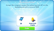 Striking Gold #87 reward