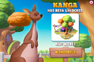 Kanga has been unlocked!