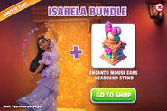 Isabela Bundle (Isabela + Encanto Mouse Ears Headband Stand)