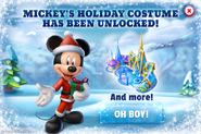 Mickey Mouse/Holiday has been unlocked!