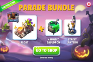 Parade Bundle (The Black Cauldron Float + Haunted Cauldron + Street Lantern)