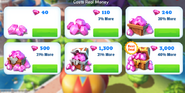 Purchase Gems (Costs Real Money)