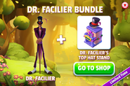 Dr. Facilier Bundle (Dr. Facilier + Dr. Facilier's Top Hat Stand)