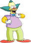 Krusty el payaso también en Los Simpson (temps. 16-25).