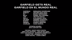 CRÉDITOSGARFIELDENELMUNDOREALDVD