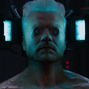 Batou en Ghost in the Shell: La vigilante del futuro.