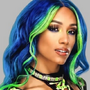 Sasha Banks en WWE Evil.