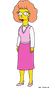 Maude Flanders (temps. 2 y 7) también en Los Simpson.