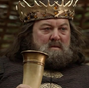 Rey Robert Baratheon en Game of Thrones.