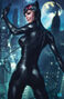 Selina Kyle / Gatúbela en Batman: El caballero de la noche asciende y diversas producciones de DC Comics.