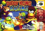 Boxart of the game Diddy Kong Racing for Nintendo 64 (November 1997).