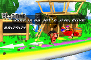 Funky's Flights II as seen in the game Donkey Kong Country 2 for GBA.