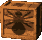 Squitter's Animal Crate sprite from the game Donkey Kong Country 2: Diddy's Kong Quest for SFC/SNES.