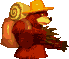 Blizzard's sprite from the game Donkey Kong Country 3 for GBA.