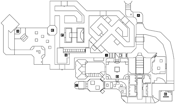 Map of the Training Facility