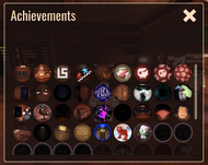 The old Achievements tab, before "The Mines" update.