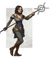 Bethany Hawke in Dragon Age: The World of Thedas Volume 2