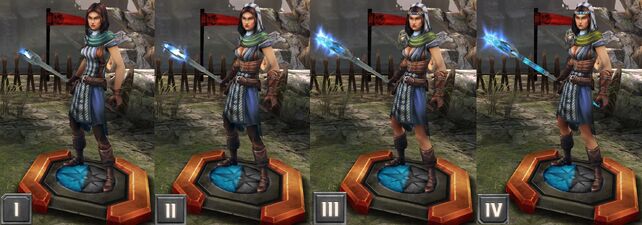 Graue Wächterin Bethany in Heroes of Dragon Age